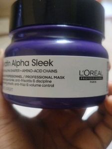 L'Oreal Keratin Alpha Sleek Mask