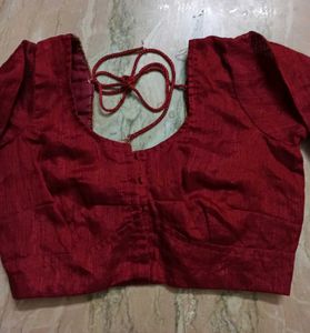 Designer Maroon Blouse