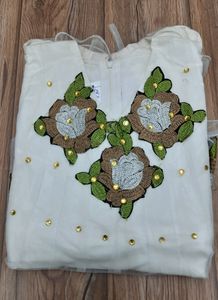 Frock Suit With Salwar And Dupatta 🛍