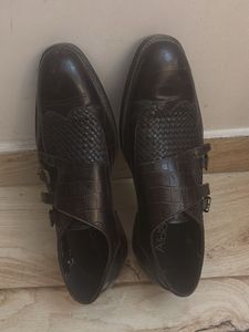 Albion Brown Leather Formal Shoes