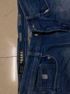 🔥 CRANK Men's Blue Denim Jeans 👖