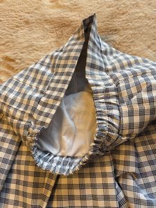 Pleated Gingham Mini Skort