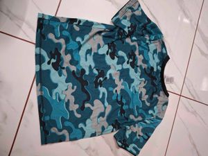Blue Camo T-Shirt