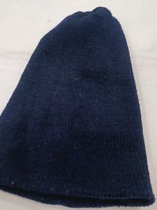 Navy Blue Knit Beanie
