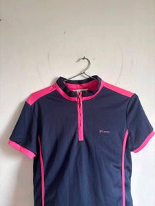 Navy &amp; Pink Activewear Top