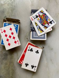 3 packs playing cards