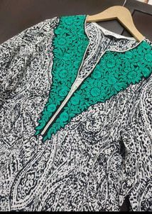 Multi Printed Kurti For 40 Bust