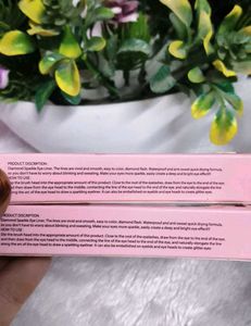 BOBI Glitter Eyeliner- Pink, 5ml EACH| DUO