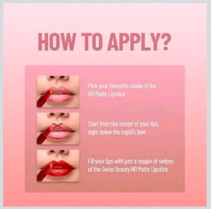 Swiss Beauty Matte Lipstick