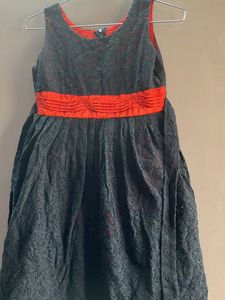 Cotton Frock Used Once 5-7 Years
