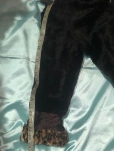 Imported Leopard Printed Fur Coat