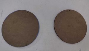 Hand-painted  Krishna MDF Round Wall Decor