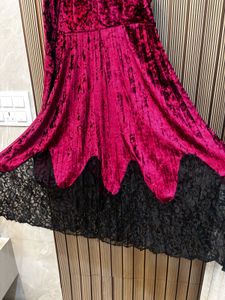 Elegant Velvet Maxi Dress