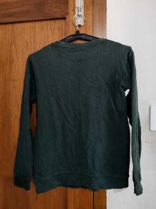 Tommy Jeans Green Sweatshirt