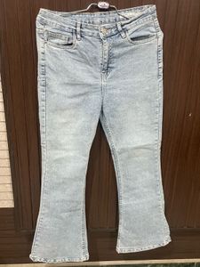 Light Wash Flare Jeans