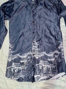 Stylish Men's Button-Up Shirt