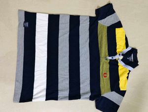 Men's Striped Polo Shirt &amp; Jeans