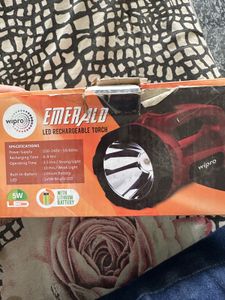 Eveready Unused Led Torch Rechargeable