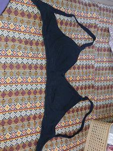 Black Full Coverage Bra
