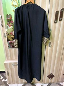 Embroidered Black burkha