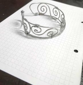 Artisan Wire Wrapped Bracelet 🌀