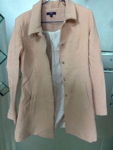 Stylish Pink Women's Coat