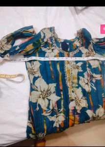 Floral Salwar Kameez Suit dupatta...