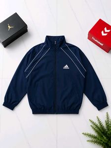 Adidas Navy Track Jacket/Zipper