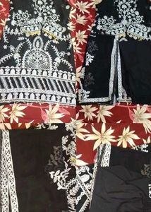 Elegant Black Embroidered Kurta Set