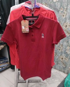 U.S. Polo Assn. Red Pol