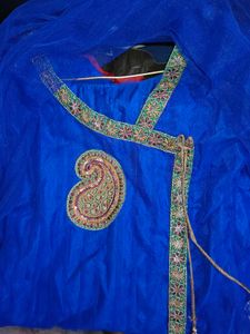Elegant Royal Blue Kurta Set