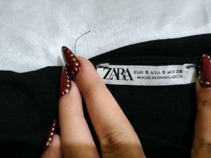 Zara Black Tube top