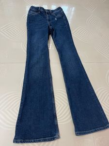 Dark Blue Bootcut Jeans