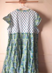 aLL Brand Bohemian Print Flaired Cotton Kurti