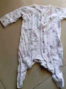 Cute Baby Romper with bunny rabbit printed