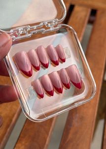 French Tip Press-On Nails