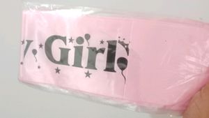 Sash for Girl Theme Party Birthday