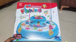 Double Layered Fishing Game With Light N Sound