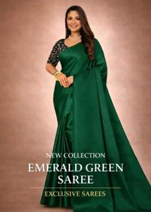combo of saree and with blouse & black shrug