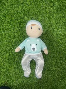 Adorable Baby Doll with Bear Shirt