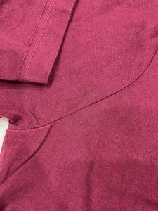 Maroon Casual Dress