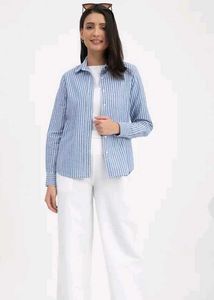 Striped Cotton Women's Shirt