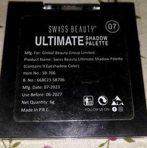 Swiss Beauty Ultimate Eyeshadow Palette- 07