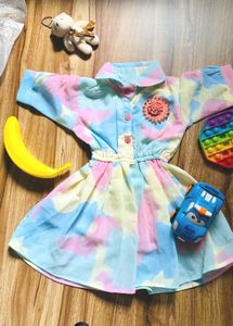 Multicolor Baby Frock