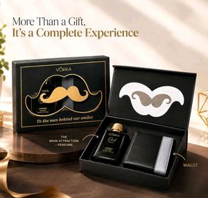 Vokka Oud Perfume &amp; Wallet Gift Set