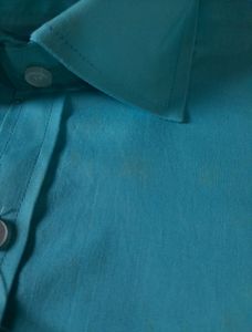 Men Formal Shirt Sky Blue Solid Color Offices Wear