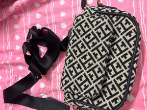 Stylish Monogram Crossbody Bag