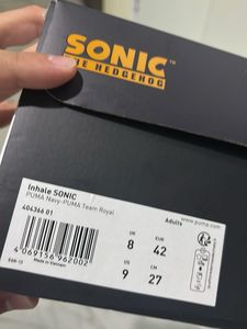 Puma Sonic The Hedgehog Collaboration Box