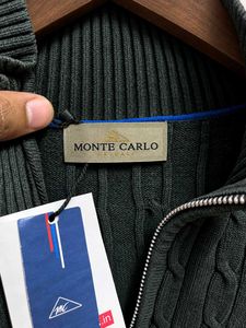 Monte Carlo premium knit quarter zipper