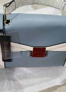 Stylish Light Blue Clutch Bag